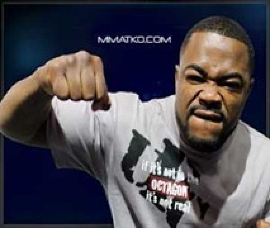 Rashad Evans says: "Good-night Chuck!"