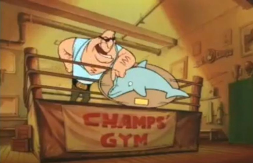 The Champ gets animated!